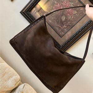 Vintage Coach west end brown Nubuck 9476